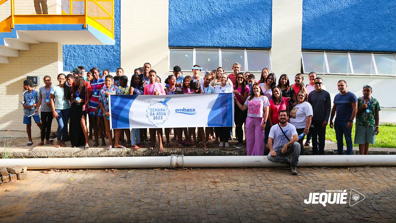 Prefeitura de Jequié promove ação alusiva ao Dia Mundial da Água para adolescentes assistidos pelos CRAS